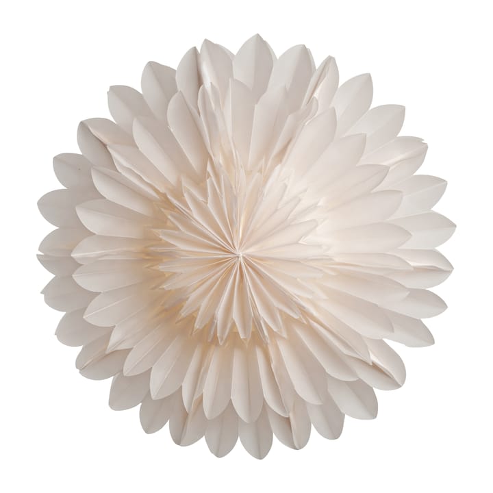 Lotus adventsster Ø44 cm, Wit Watt & Veke