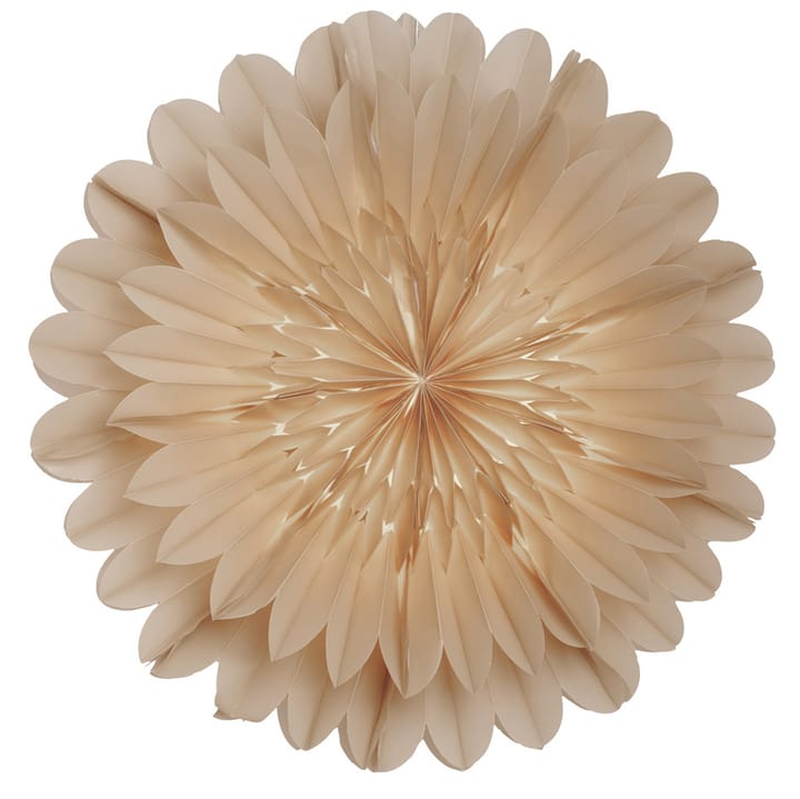 Lotus adventsster Ø60 cm, Beige Watt & Veke