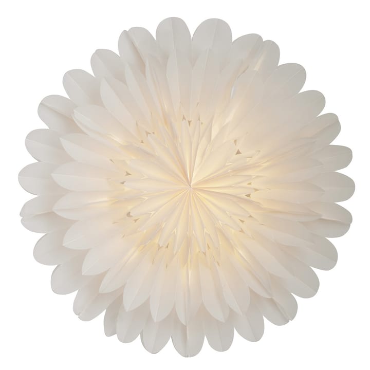 Lotus adventsster Ø60 cm, Wit Watt & Veke