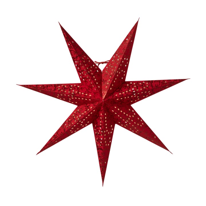 Ludwig ster rood-rood - Ø60 cm - Watt & Veke