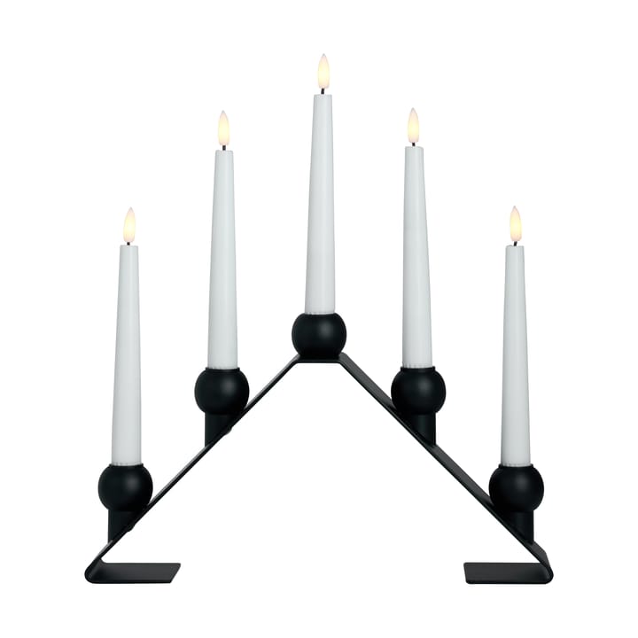 Luna adventskandelaar - Black - Watt & Veke