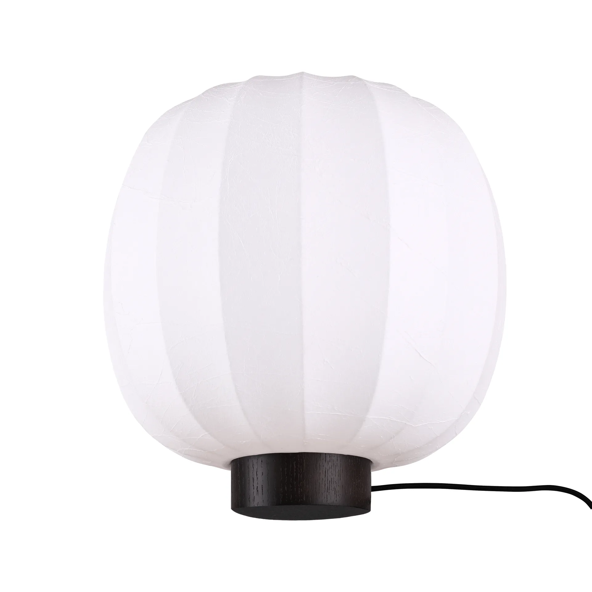 Lunari tafellamp, White-donker essen, Ø30x32 cm Watt & Veke