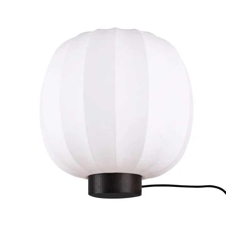 Lunari tafellamp - White-donker essen, Ø30x32 cm - Watt & Veke