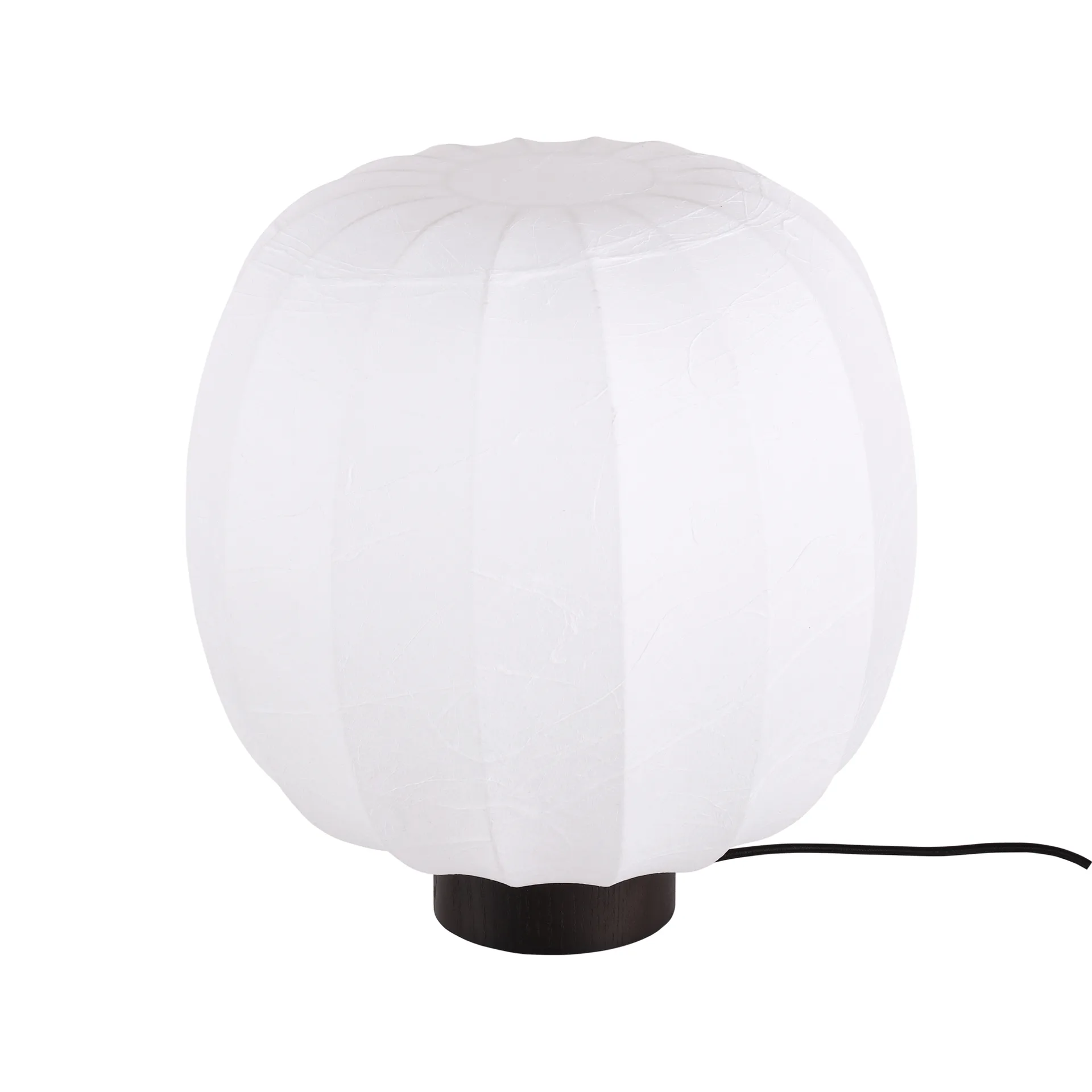 Lunari tafellamp, White-donker essen, Ø30x32 cm Watt & Veke