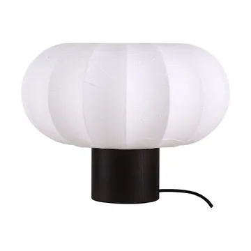 Lunari tafellamp - White-donker essenhout, Ø32x24 cm - Watt & Veke