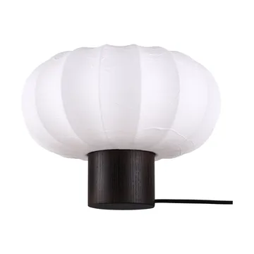 Lunari tafellamp - White-donker essenhout, Ø32x24 cm - Watt & Veke