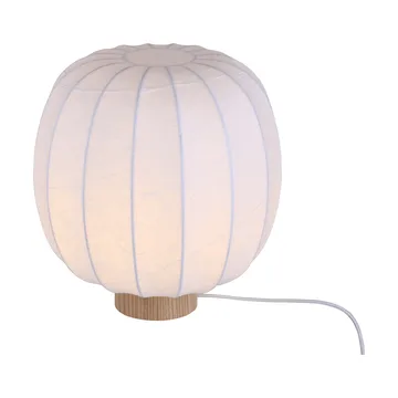 Lunari tafellamp - White-natuurlijk essenhout, Ø30x32 cm - Watt & Veke