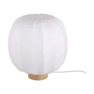 Lunari tafellamp - White-natuurlijk essenhout, Ø30x32 cm - Watt & Veke