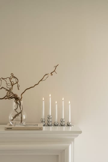 Lykke combineerbare kandelaar incl. 5 ledlampjes - Chrome - Watt & Veke