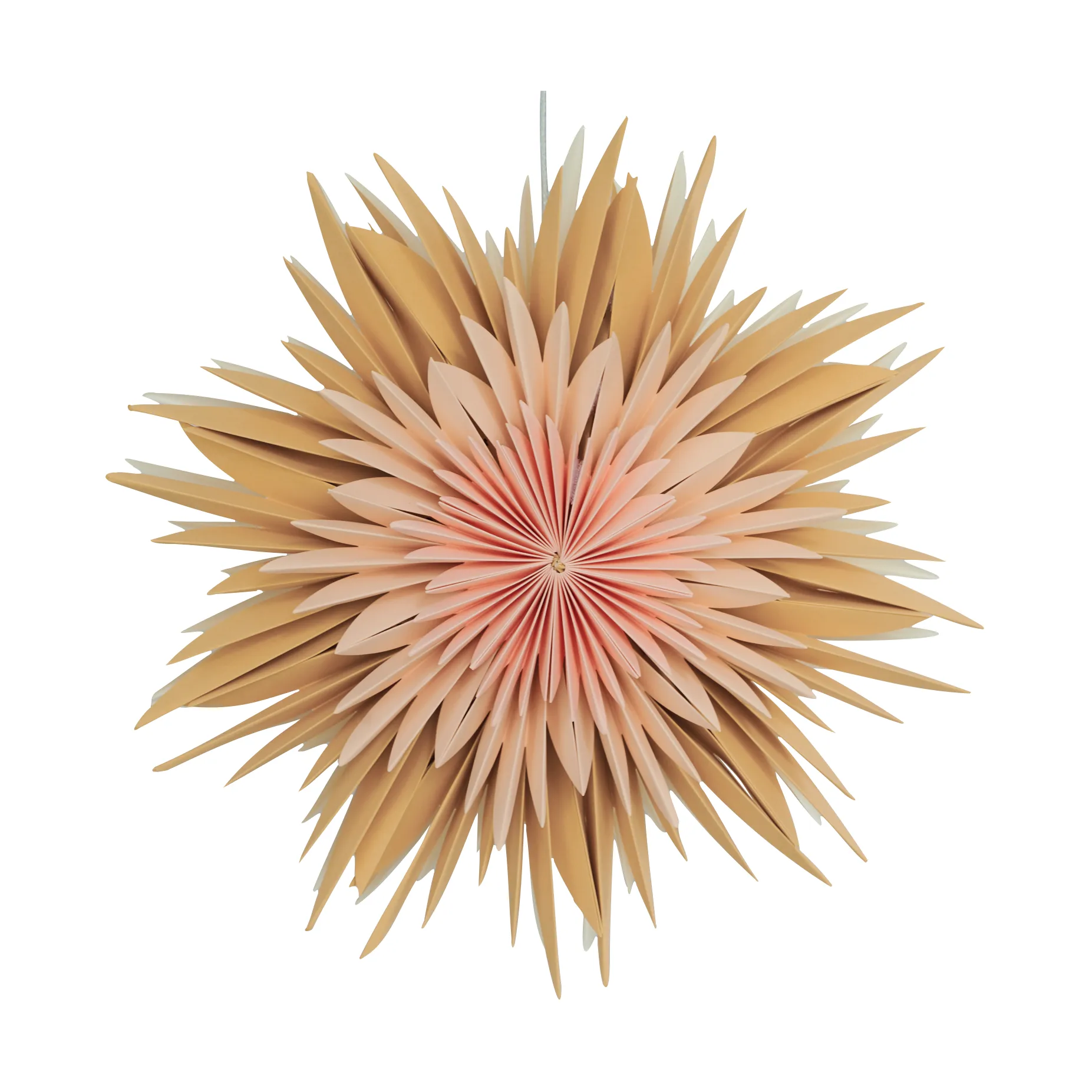 Maja adventsster Ø50 cm, Orange Watt & Veke