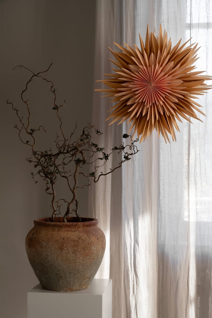 Maja adventsster Ø50 cm, Orange Watt & Veke