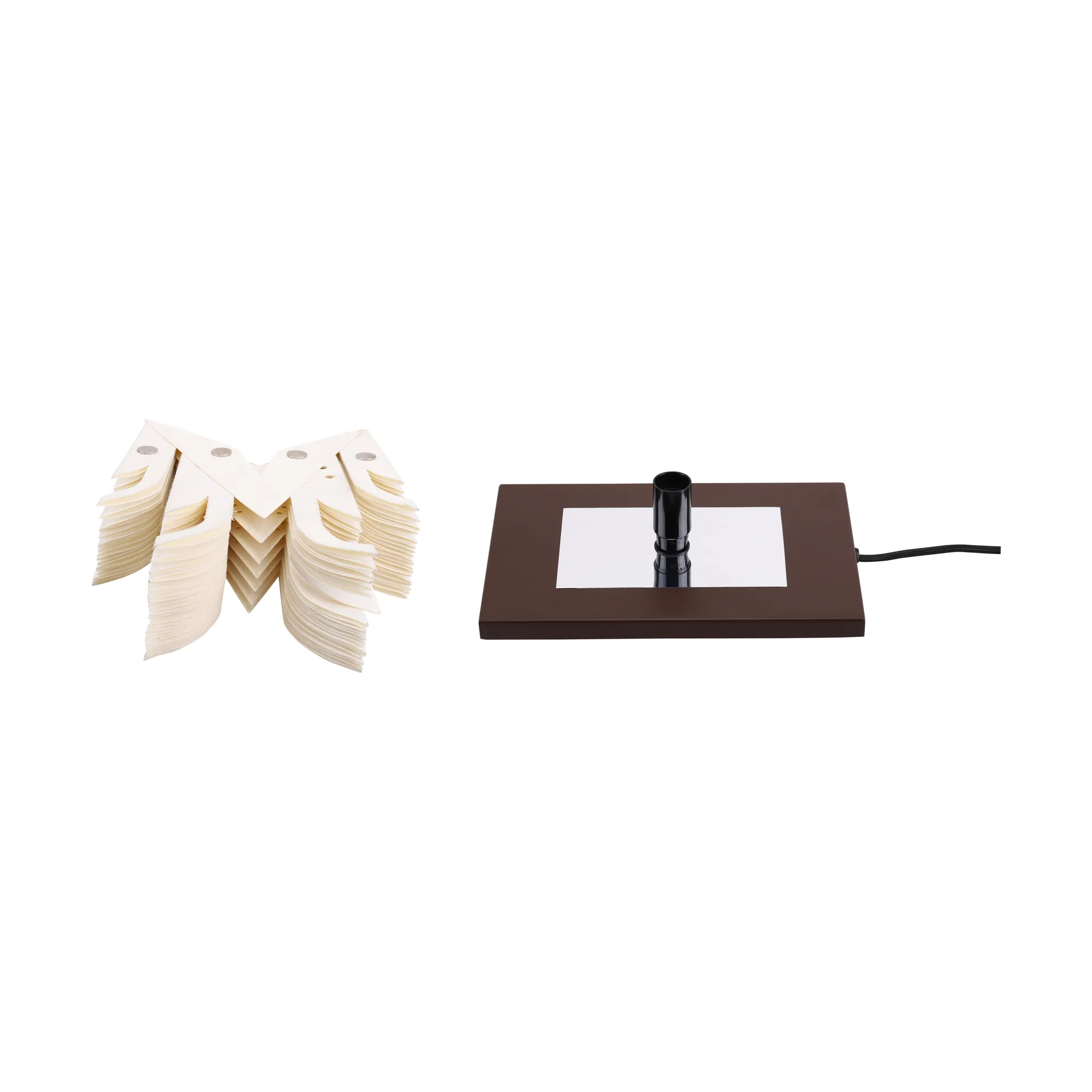 Mazza Clara tafelster, White-coffee Watt & Veke
