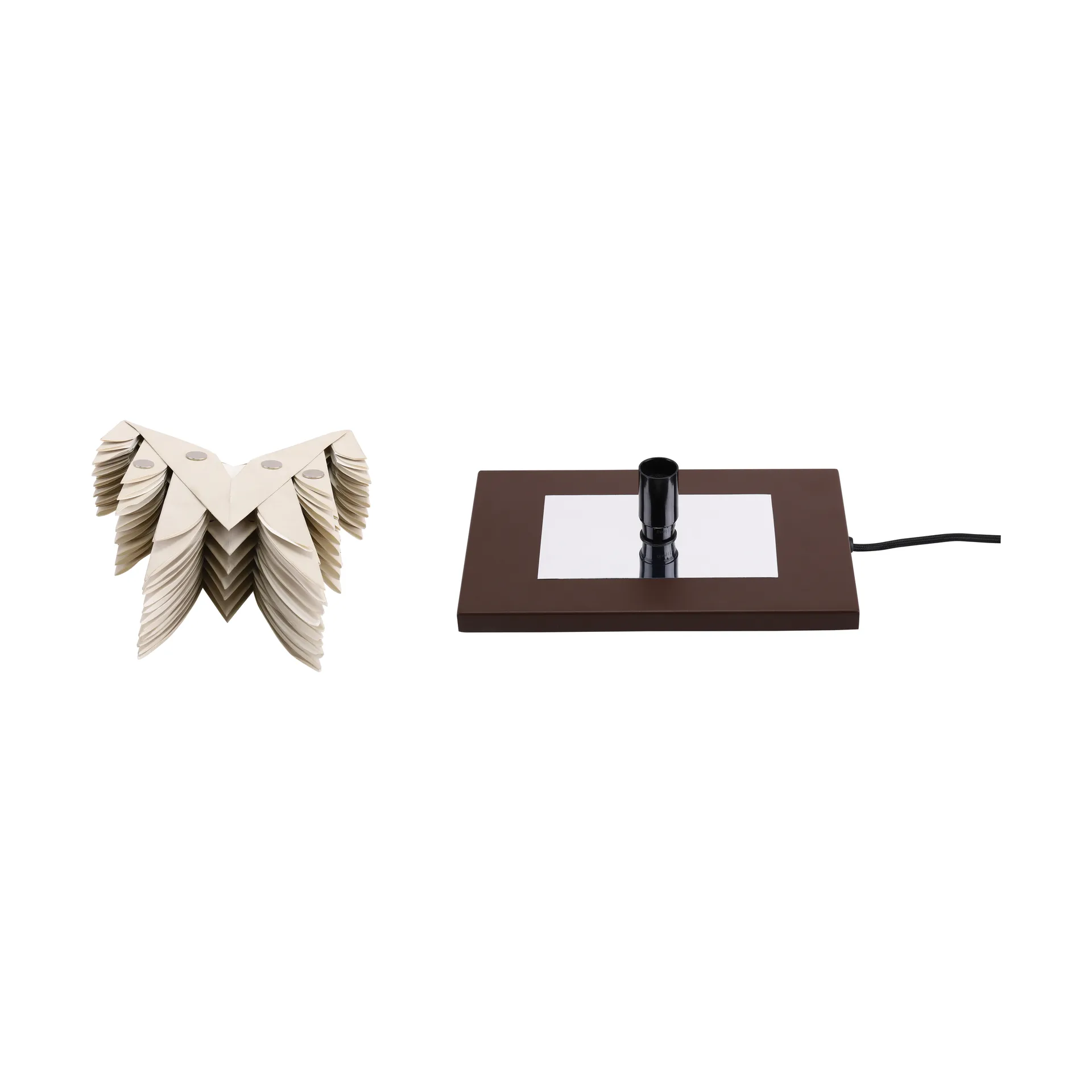 Mezza Maja tafelster, Greige-coffee Watt & Veke