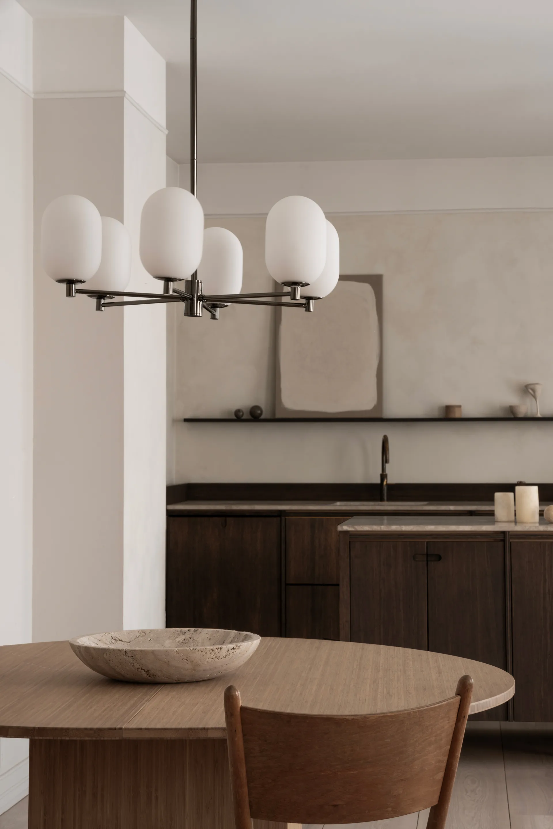 Noor Hanglamp Ø65 cm, Wit Watt & Veke