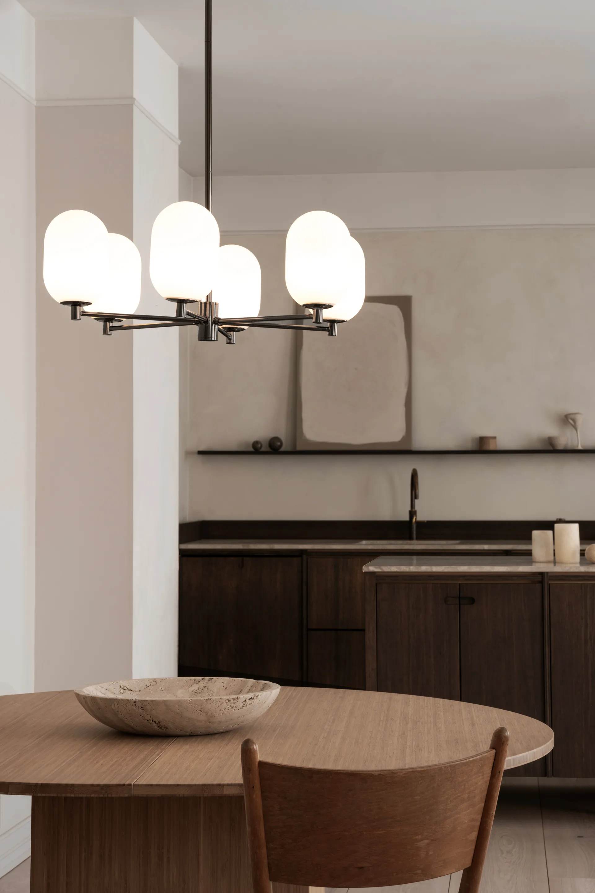 Noor Hanglamp Ø65 cm, Wit Watt & Veke