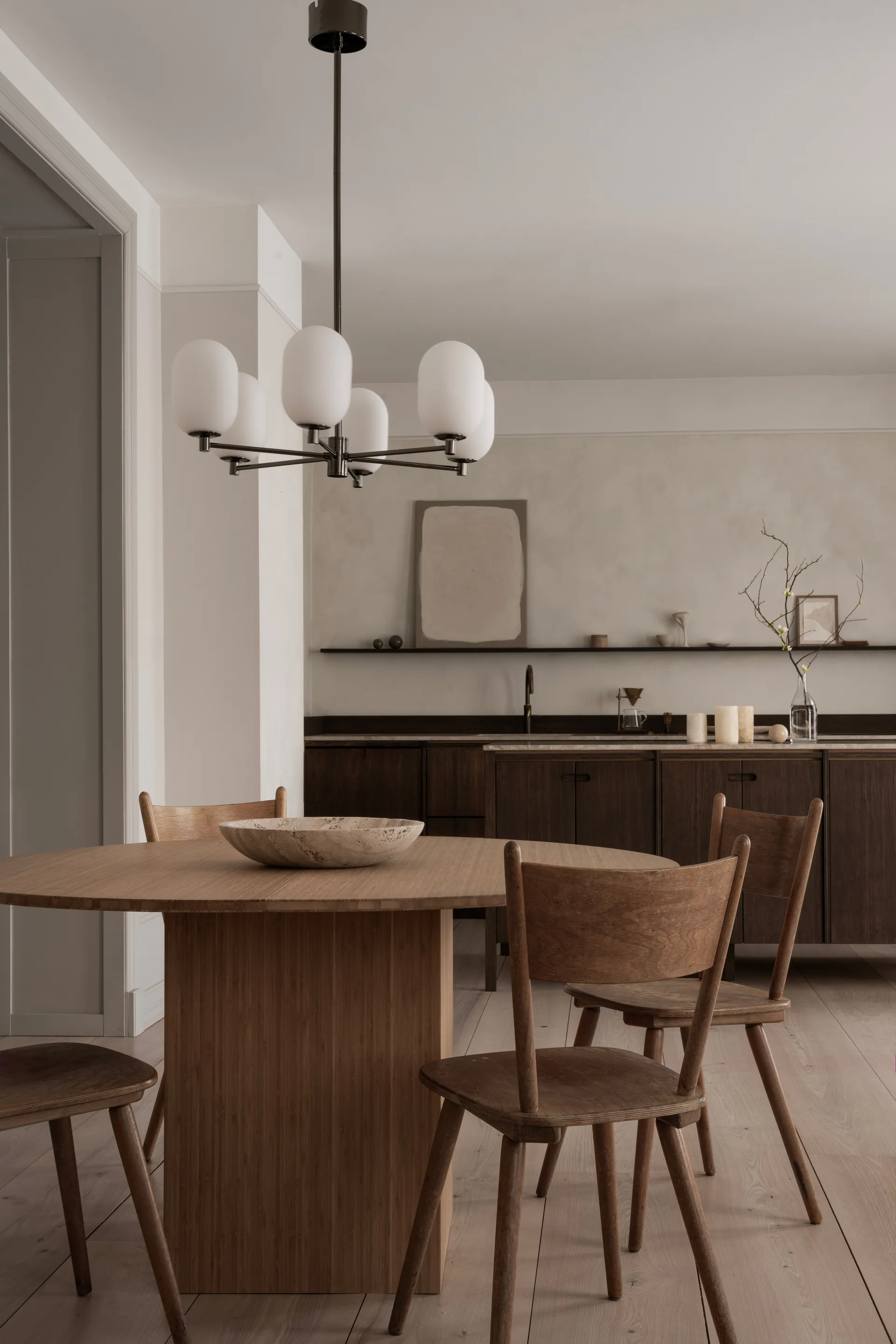 Noor Hanglamp Ø65 cm, Wit Watt & Veke