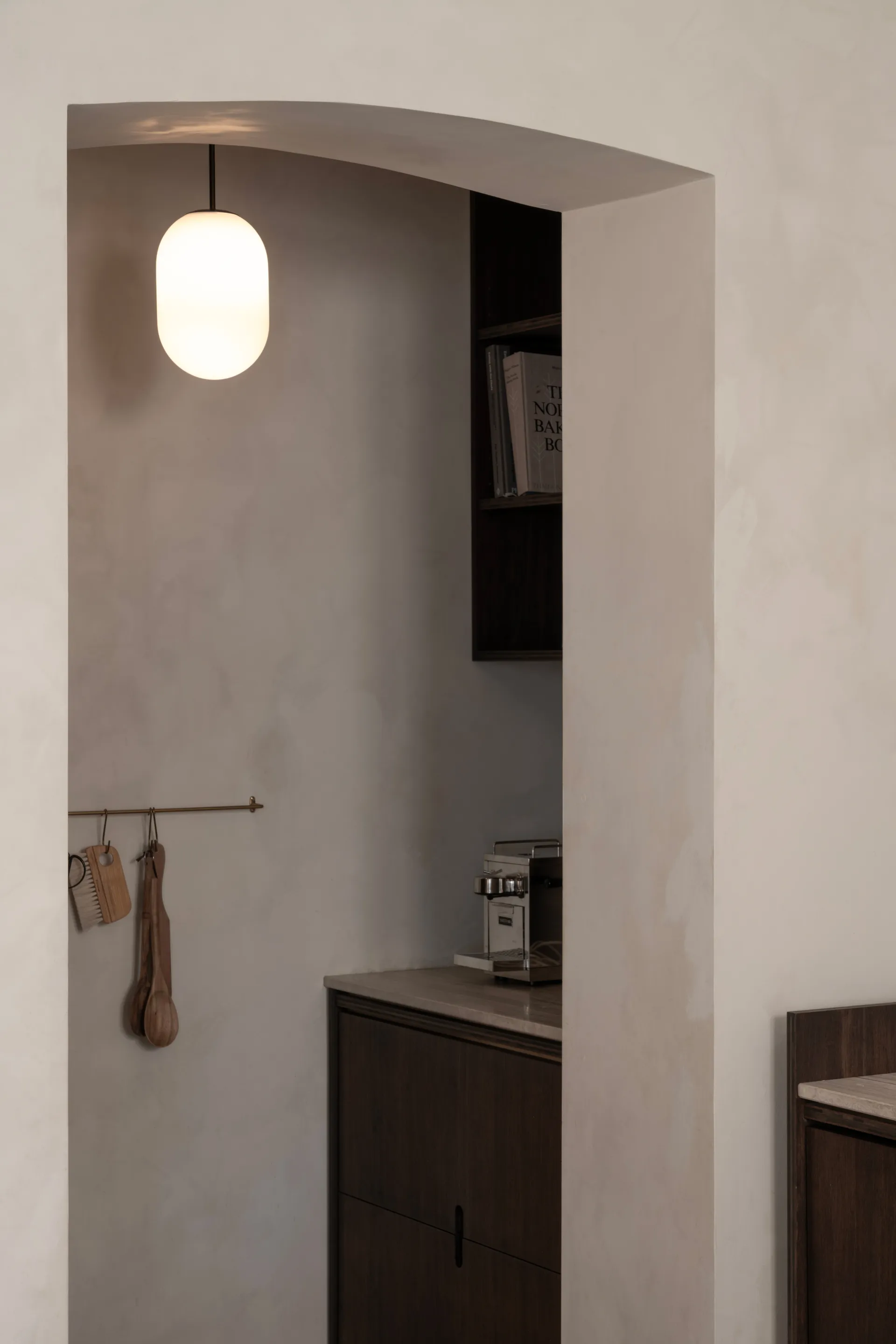 Noor Hanglamp M Ø18 cm, Wit Watt & Veke