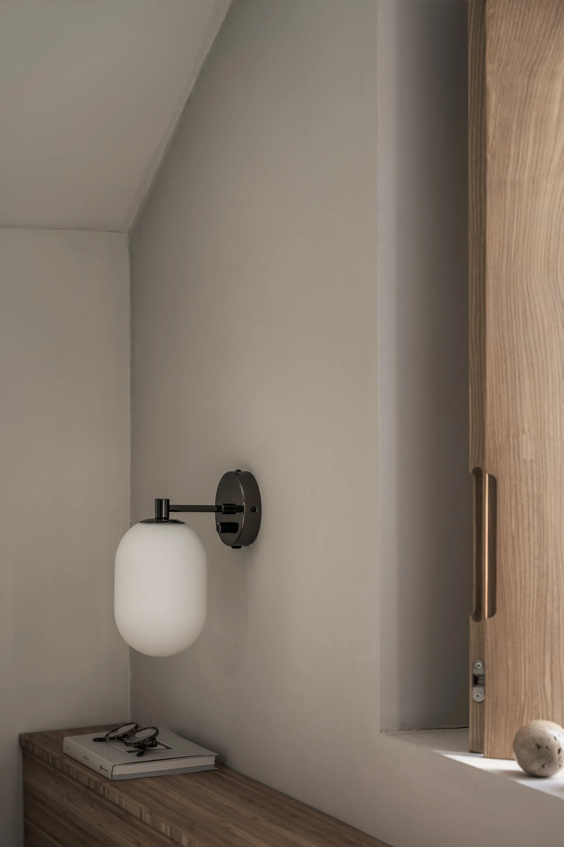 Noor wandlamp 18 cm, Wit Watt & Veke