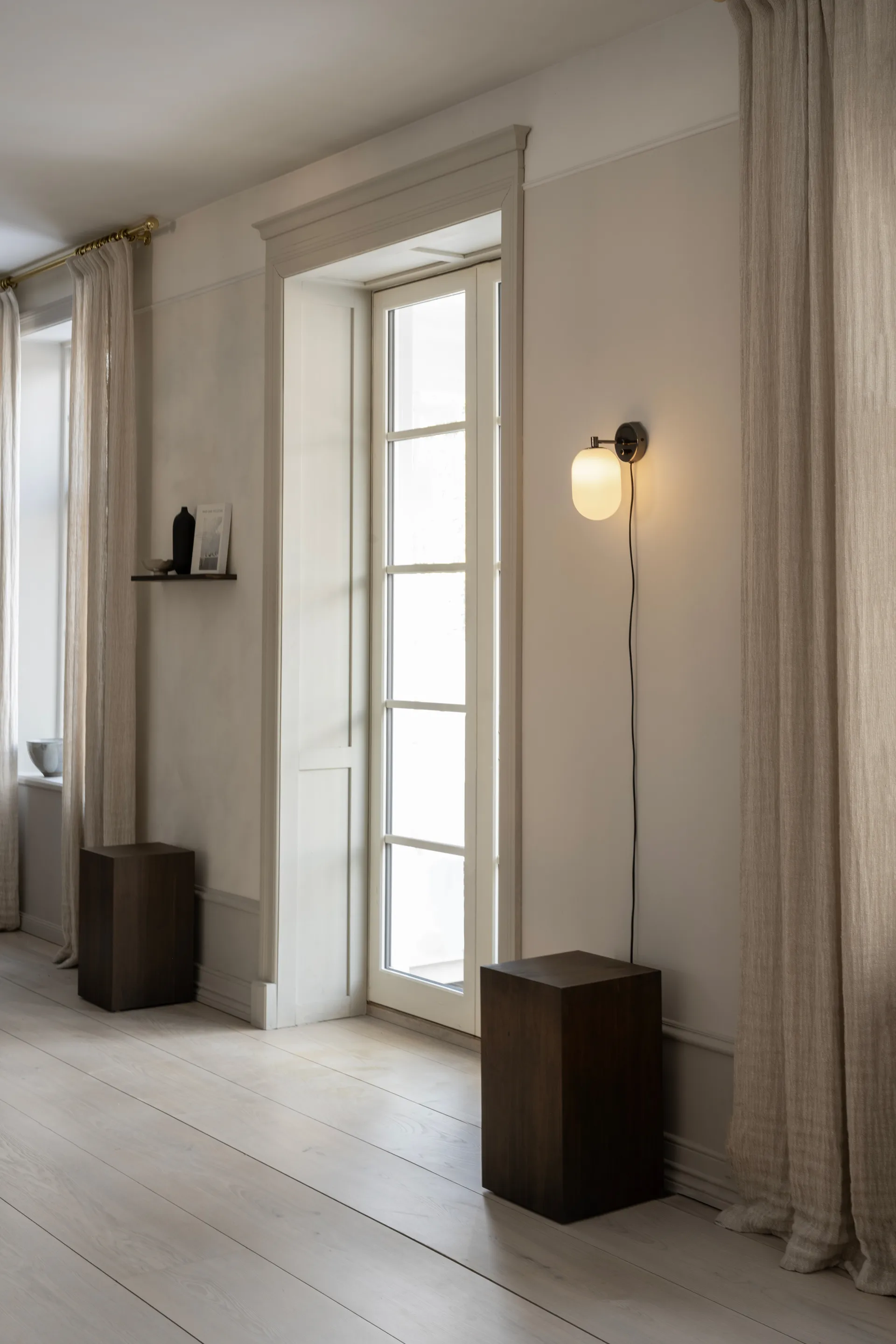 Noor wandlamp 18 cm, Wit Watt & Veke