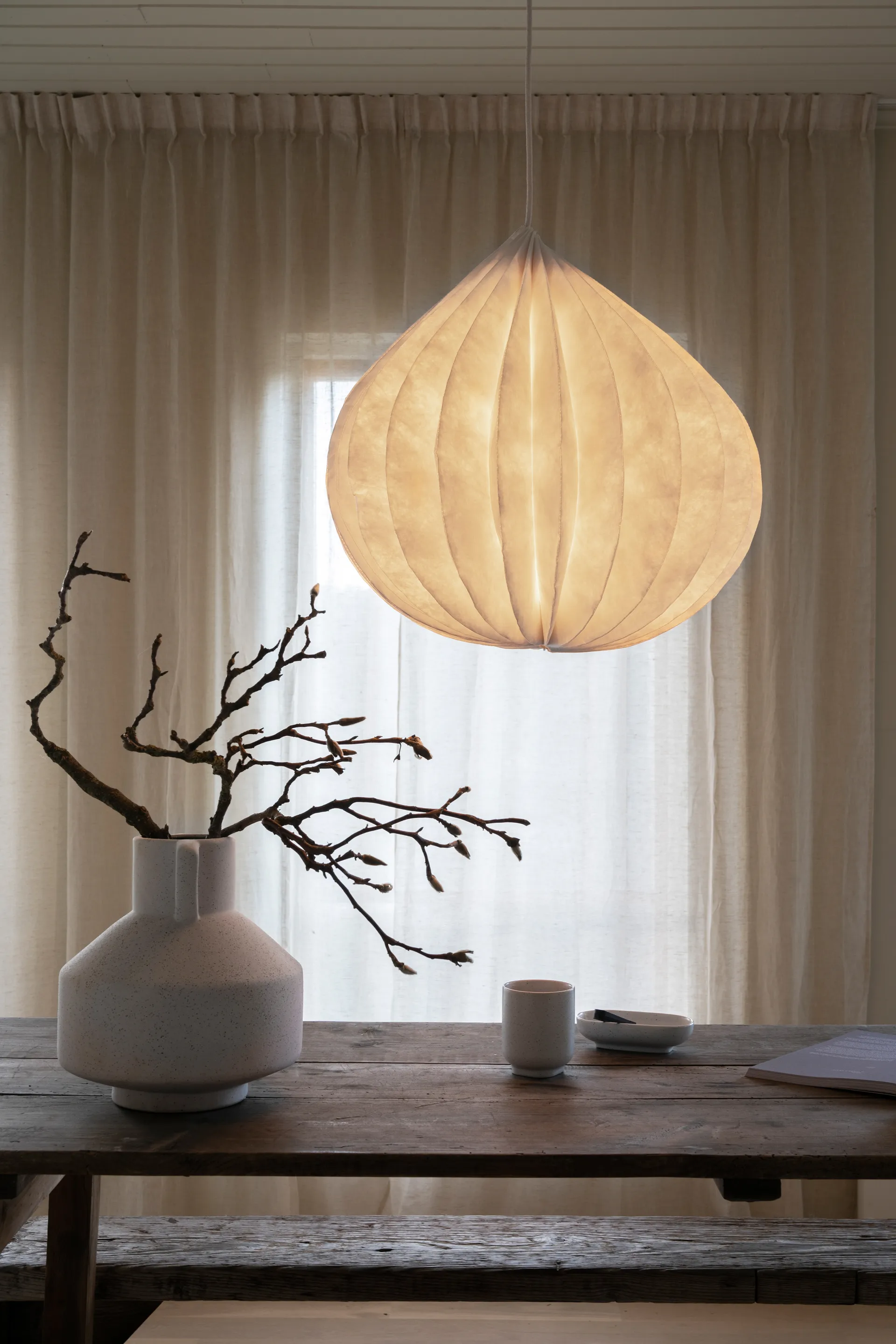 Onion hanglamp, White Watt & Veke