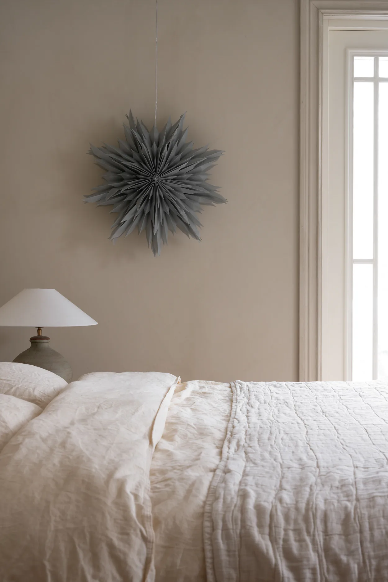 Oslo kerstster Ø60 cm, Grijs Watt & Veke