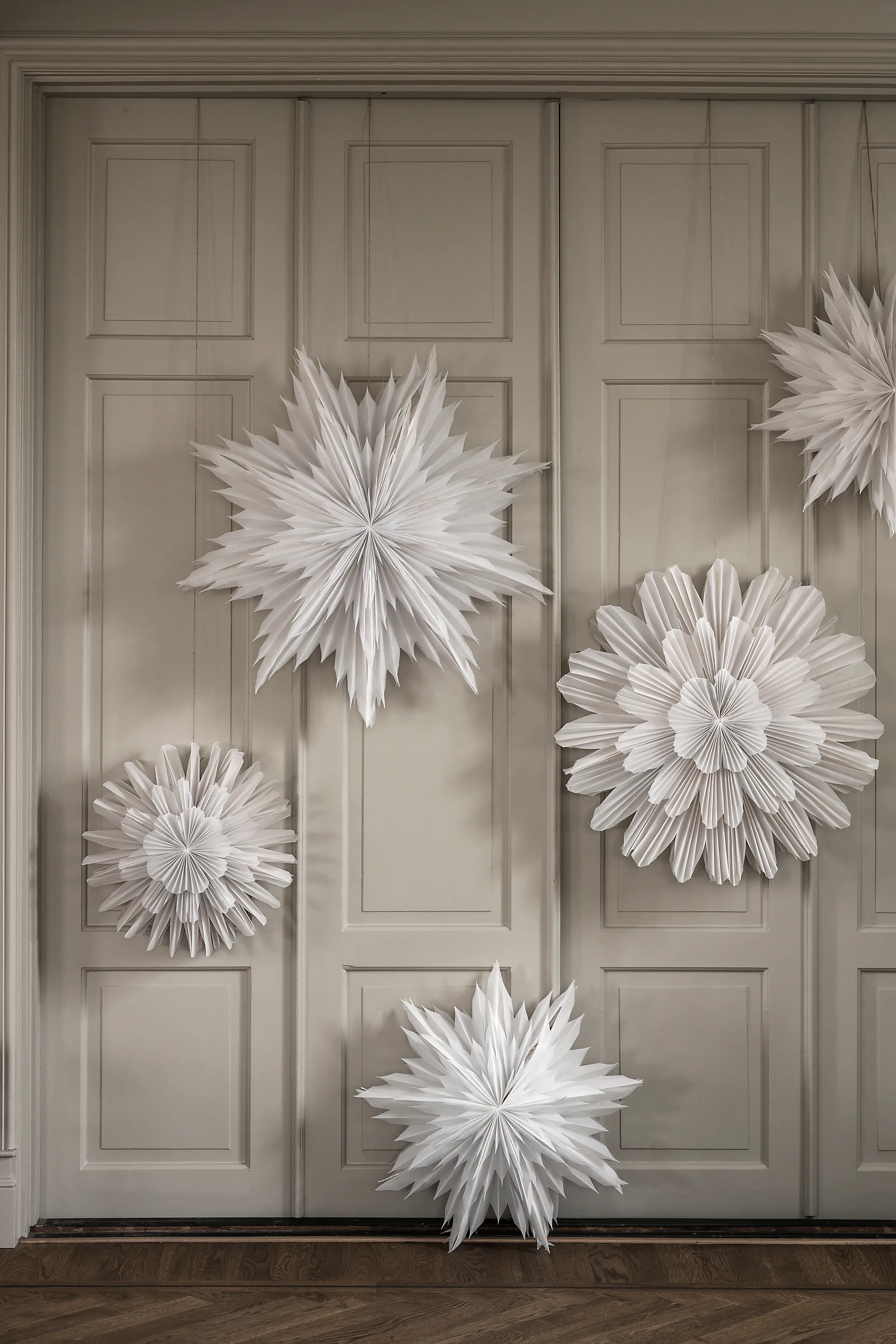 Oslo kerstster Ø80 cm, Wit Watt & Veke