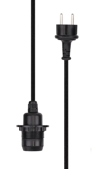 Outdoor kabelset - Black, 500 cm, E27 - Watt & Veke