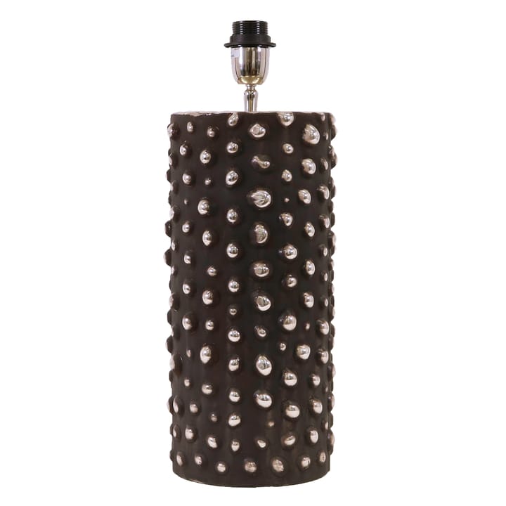 Peggy lampvoet 28 cm - Zwart-zilver - Watt & Veke