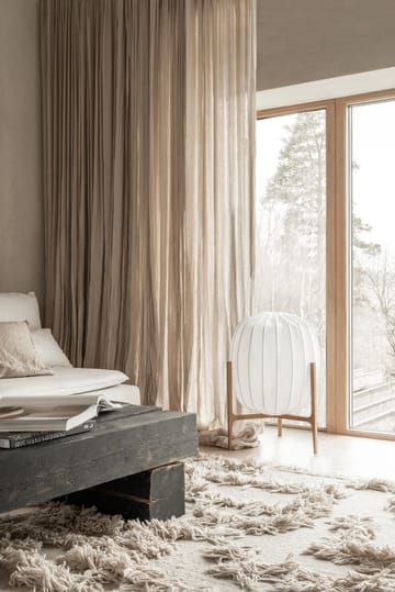 Prisma floor vloerlamp Ø48 cm - Oak-white - Watt & Veke
