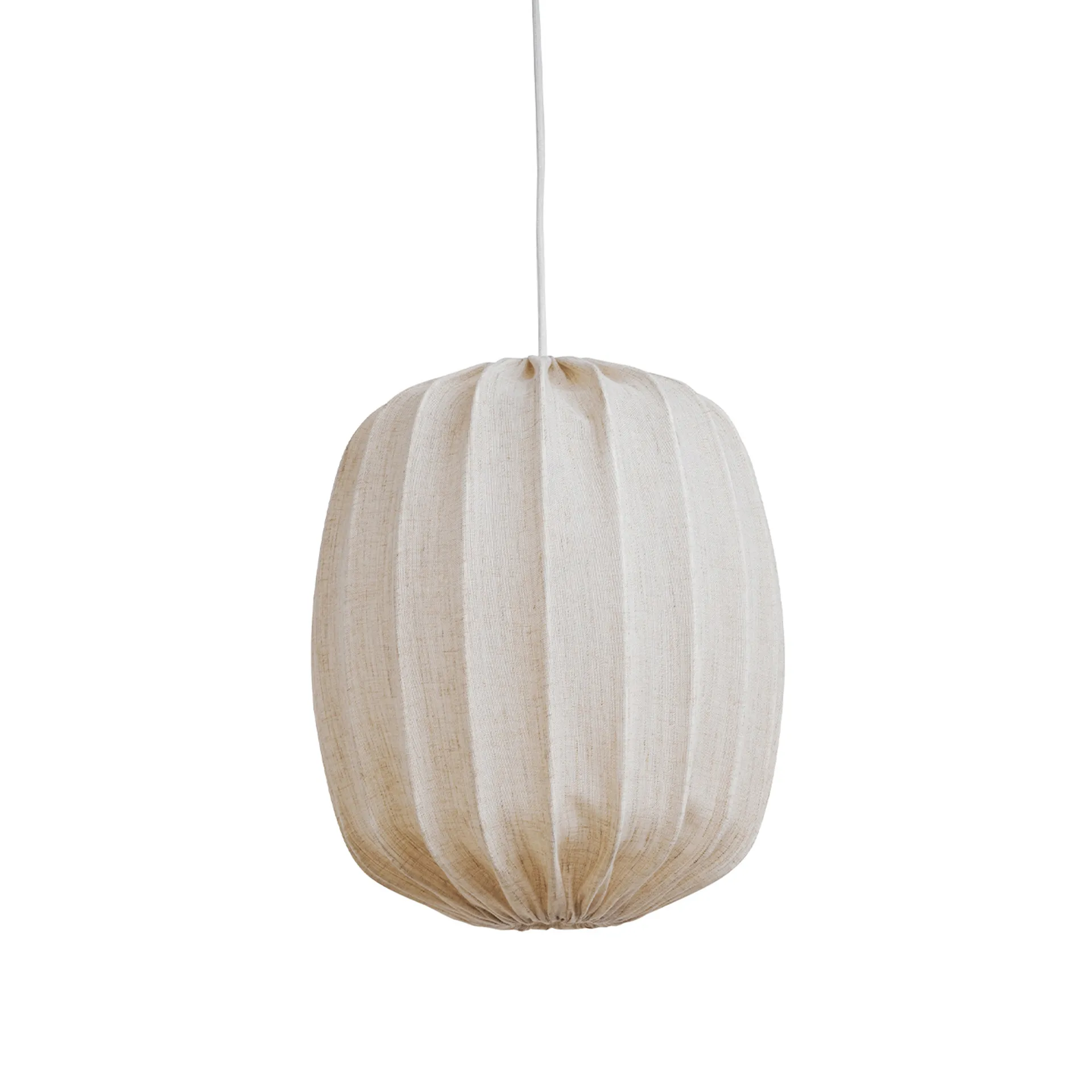 Prisma lampenkap Ø25 cm linne, Natural Watt & Veke