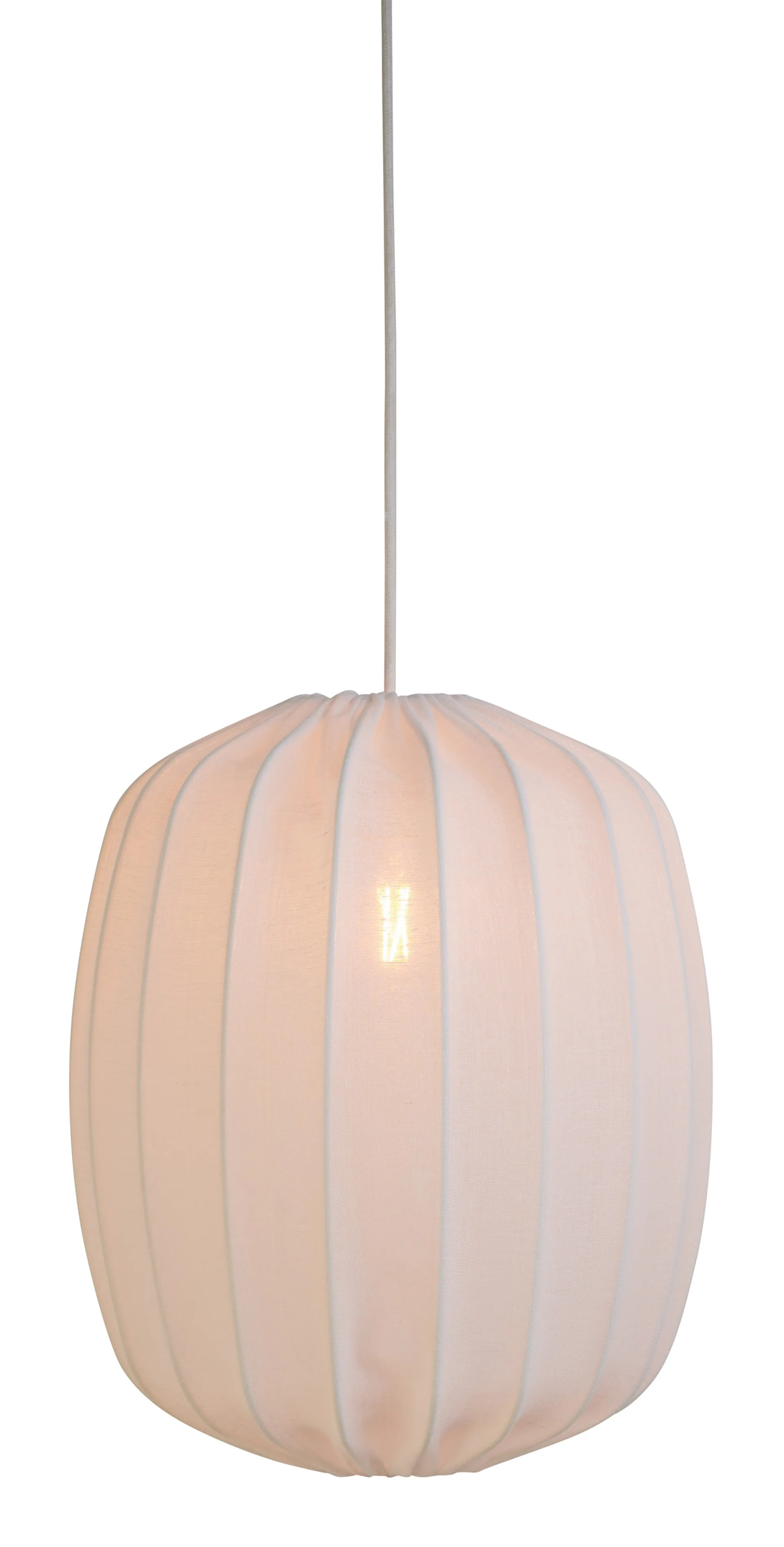 Prisma lampenkap Ø35 cm linne, White Watt & Veke