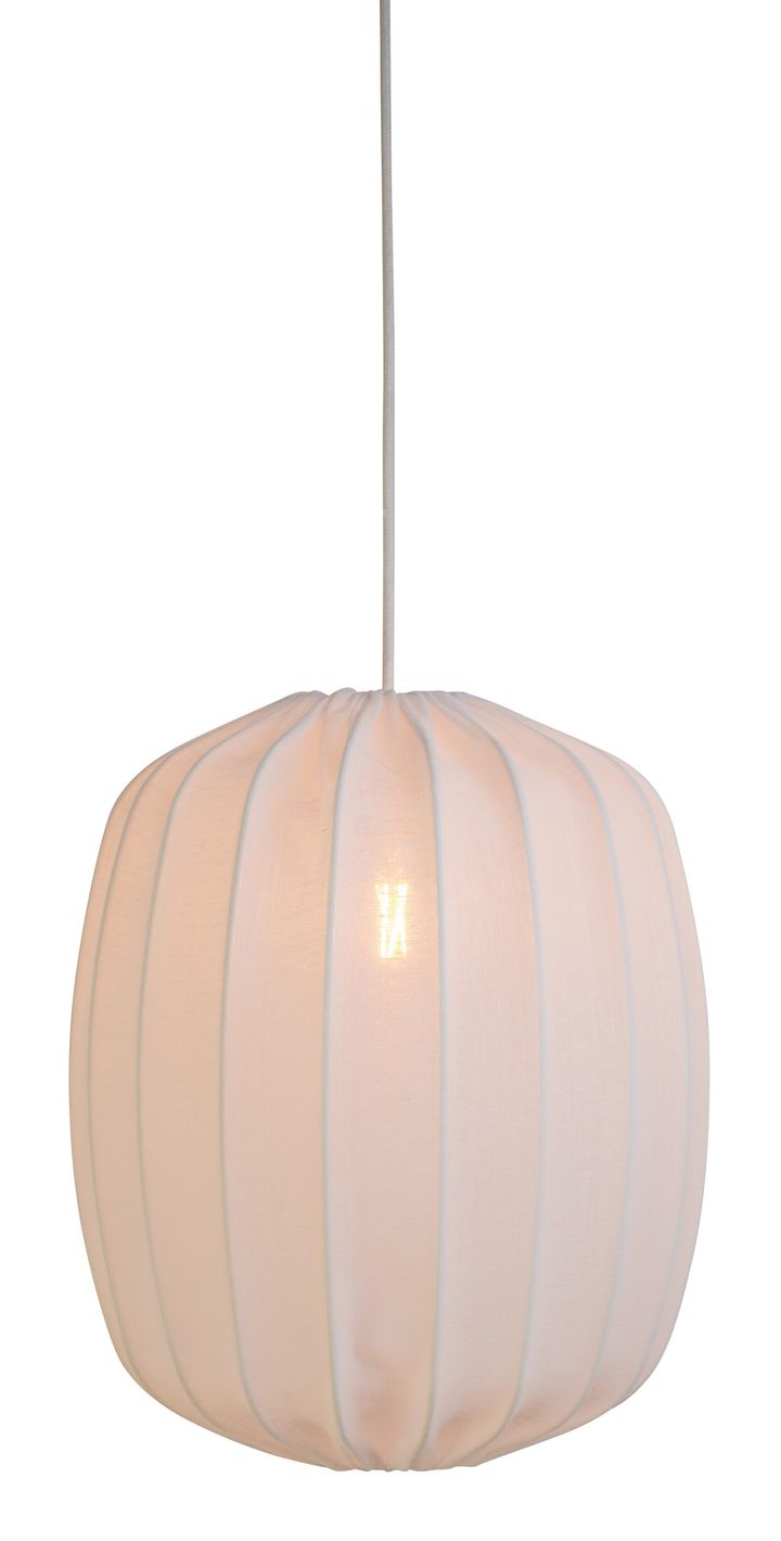 Prisma lampenkap Ø35 cm linne, White Watt & Veke