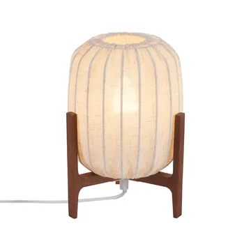 Prisma tafellamp - Dark ash-Natural, Mini Ø16x24,3 cm - Watt & Veke