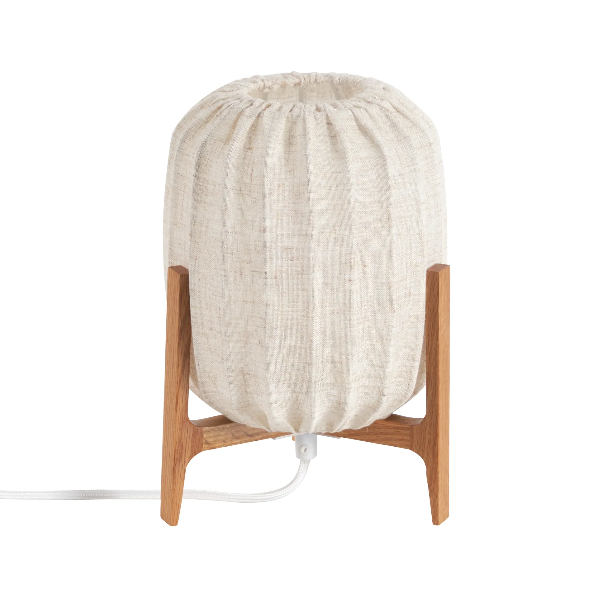 Prisma tafellamp, Oak-Natural, Mini Ø16x24,3 cm Watt & Veke