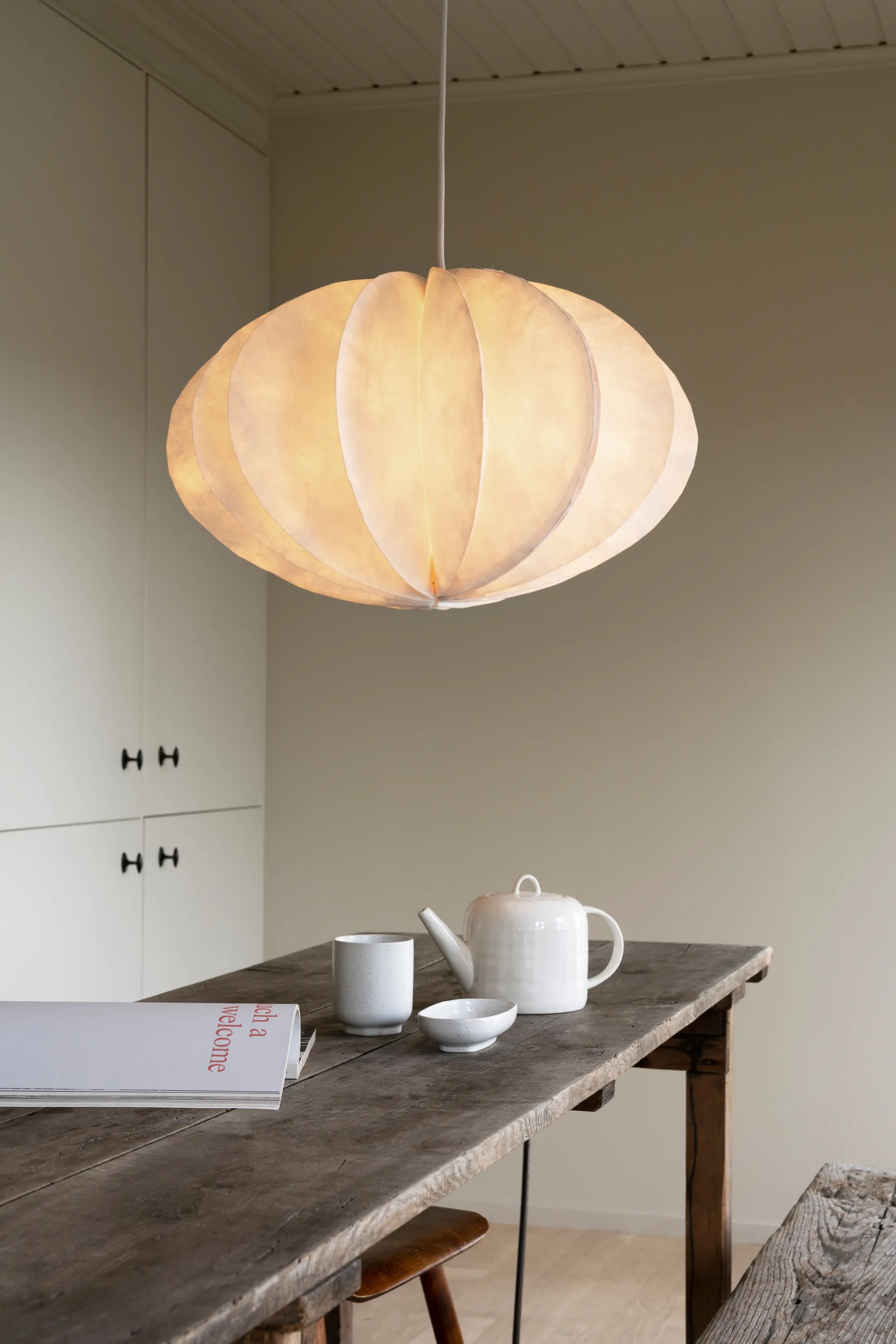 Pumpkin hanglamp, White Watt & Veke