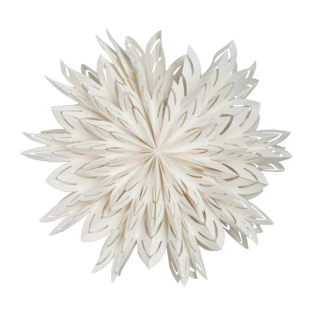 Siv adventsster Ø60 cm, Wit Watt & Veke