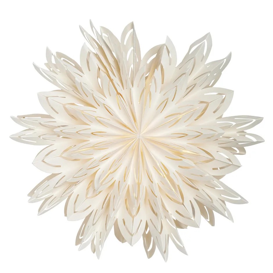 Siv adventsster Ø60 cm, Wit Watt & Veke