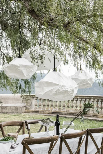 Sky lampenkap Ø58 cm - Wit - Watt & Veke