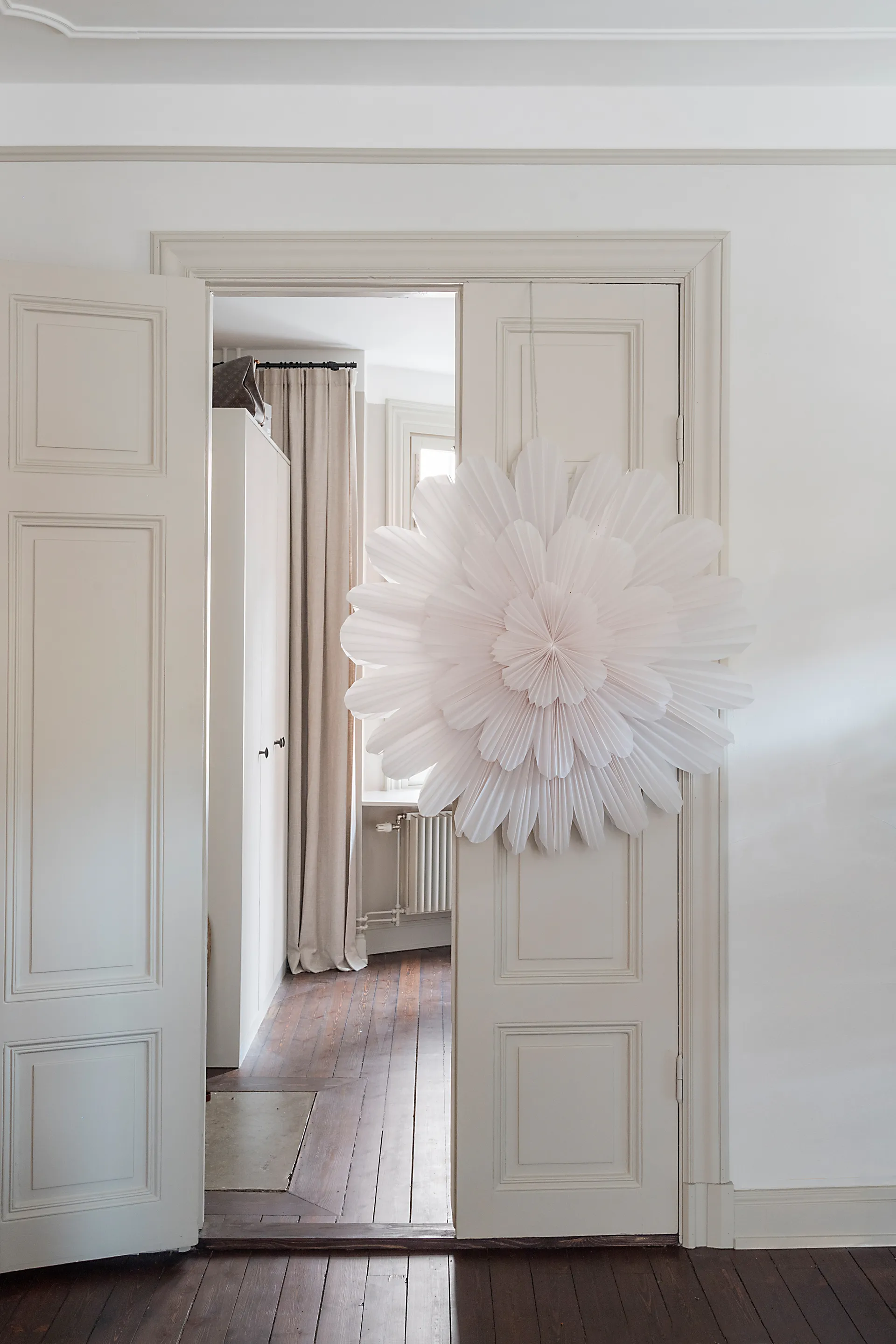 Snöblomma adventsster, 100 cm Watt & Veke