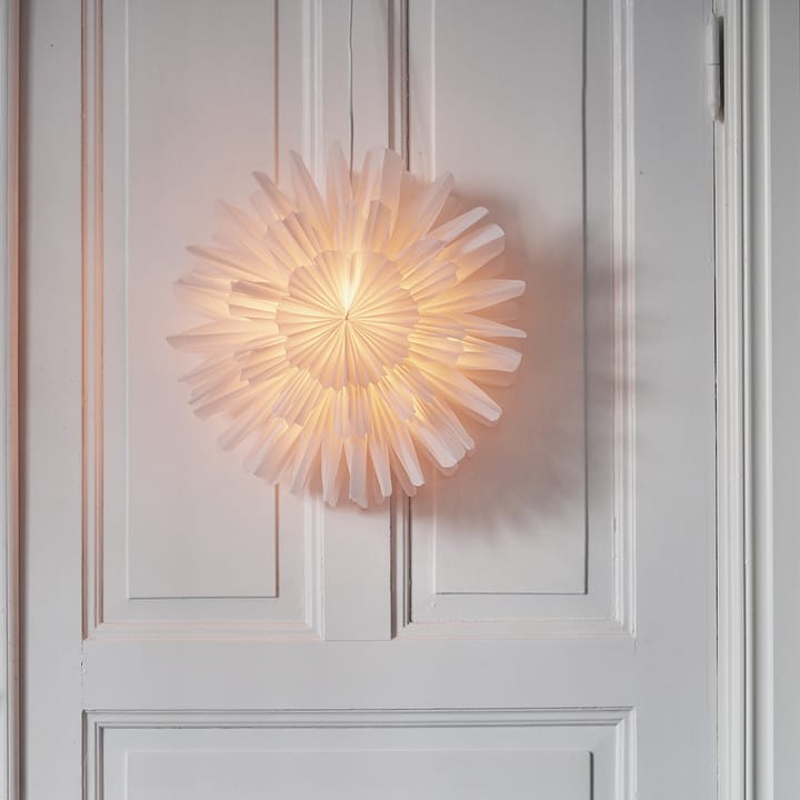 Snöblomma adventsster, Ø44 cm Watt & Veke