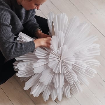 Snöblomma adventsster - 68 cm. - Watt & Veke