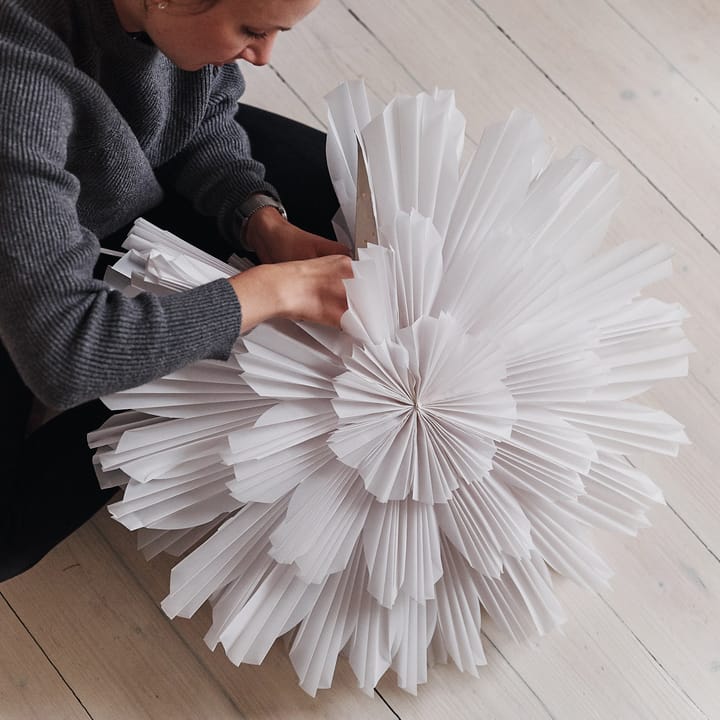 Snöblomma adventsster, 68 cm. Watt & Veke