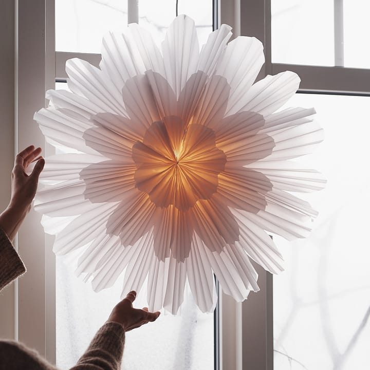 Snöblomma adventsster, 68 cm. Watt & Veke