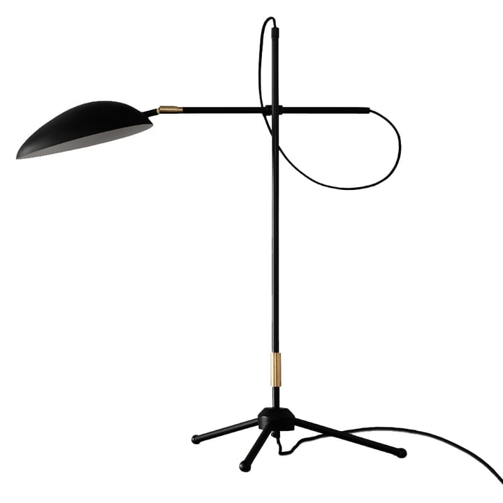 Spoon tafellamp - matzwarte messing - Watt & Veke