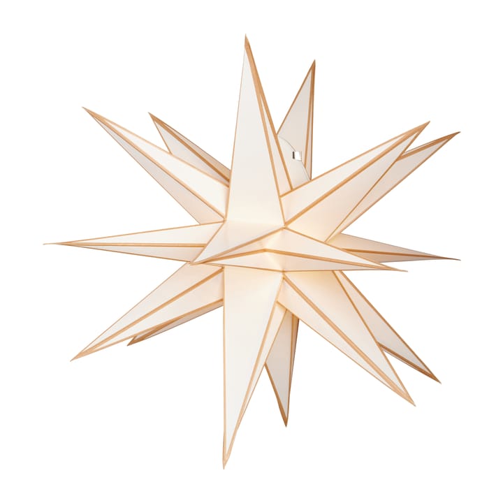 Sputnik kerstster Ø60 cm, Wit-goud Watt & Veke