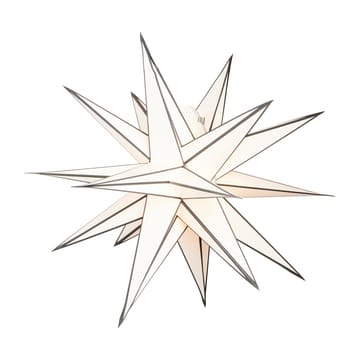 Sputnik kerstster Ø60 cm - Wit-zwart - Watt & Veke