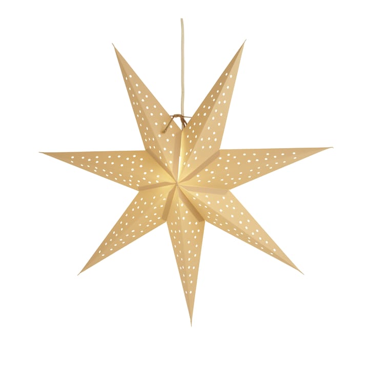 Stella adventsster beige, Ø60 cm Watt & Veke