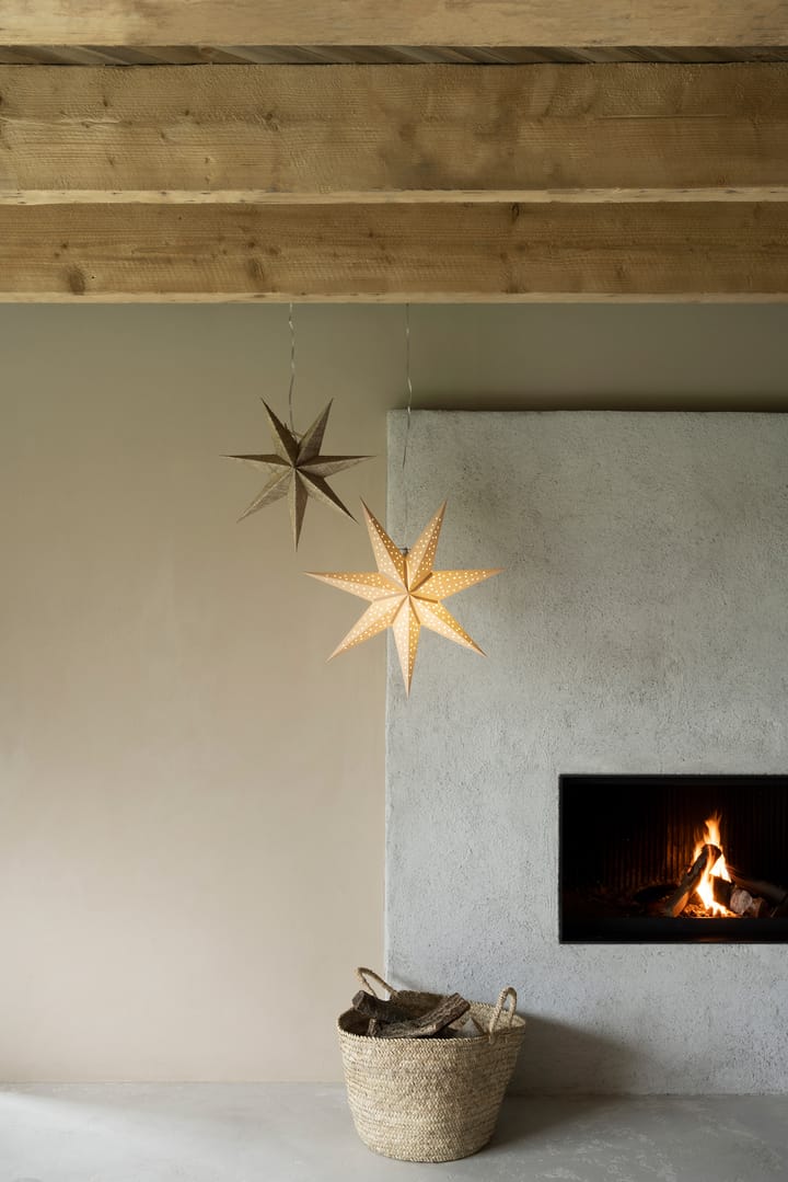 Stella adventsster beige, Ø60 cm Watt & Veke