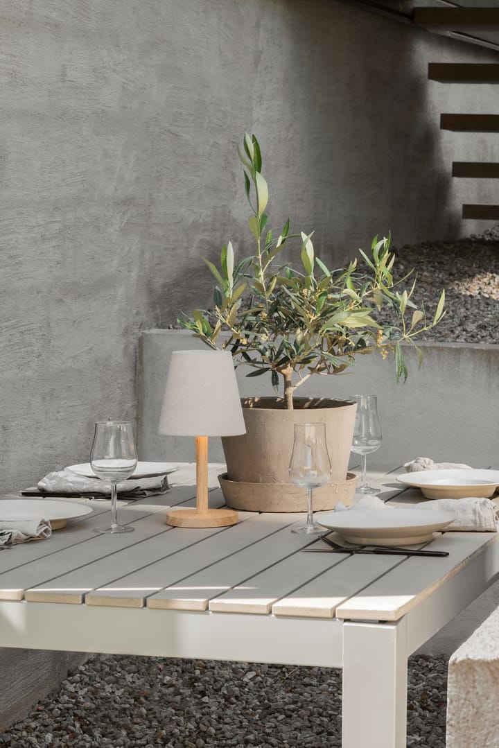 Tess table draagbare tafellamp Ø15 cm, Natural Watt & Veke