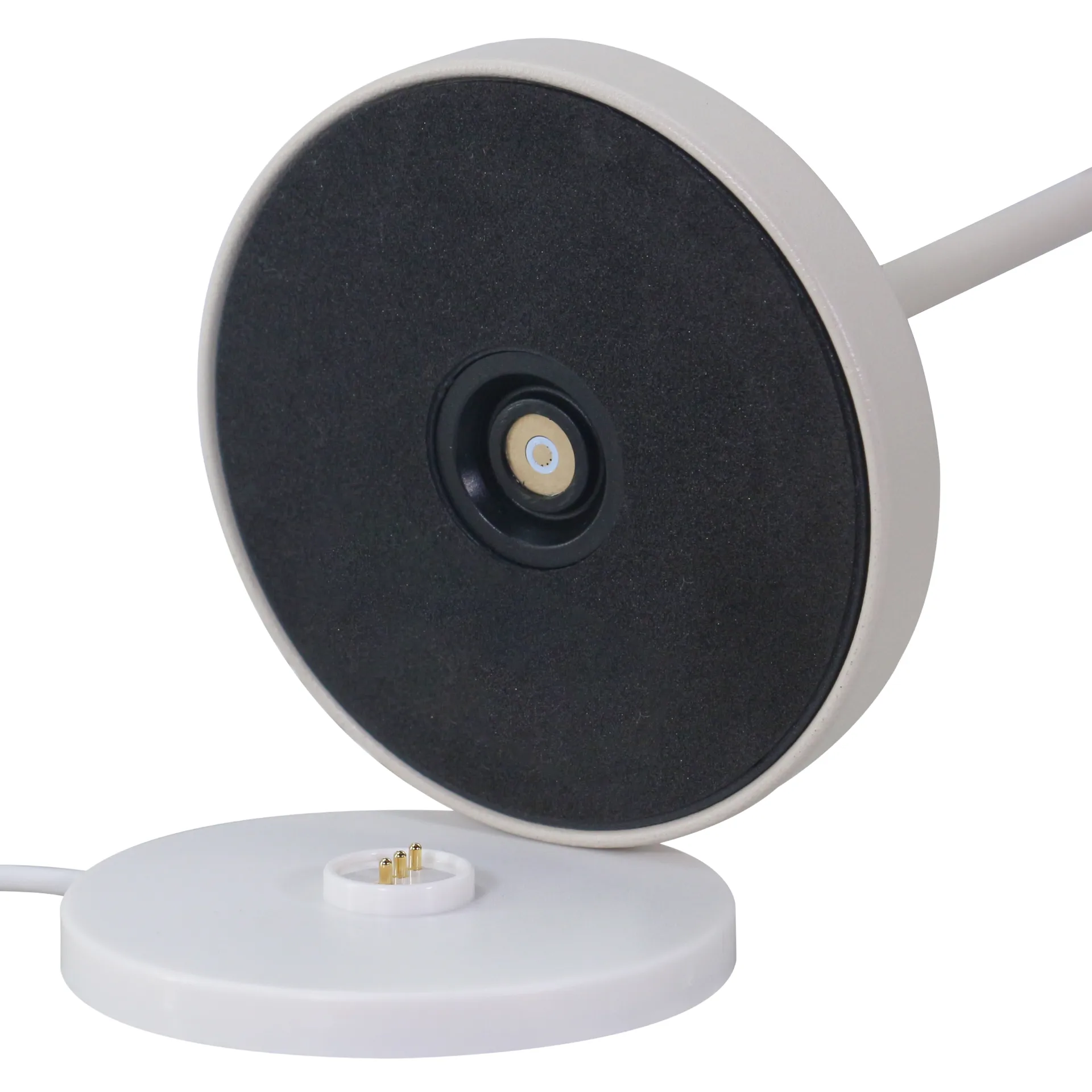 Teya tafellamp portable, Offwhite, Ø15x26 cm Watt & Veke